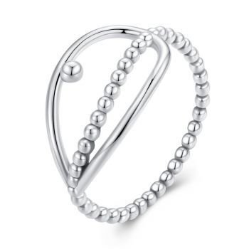 Inel din argint Silver Simple Beads de firma original