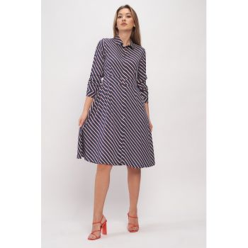 Rochie-camasa cu dungi