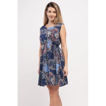 Rochie mini cu imprimeu