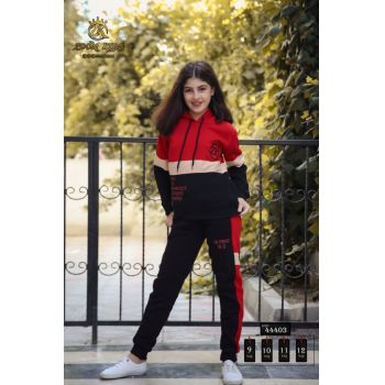 Trening Protect, Vatuit, Rosu-Negru, Pentru Fete, 9-12 ani Trening Protect, Vatuit, Rosu-Negru, Pentru Fete, 9-12 ani