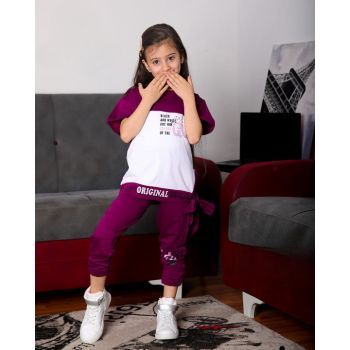 Trening Quit, Mov, 2 Piese, Pentru Fetite, 5-8 ani Trening Quit, Mov, 2 Piese, Pentru Fetite, 5-8 ani