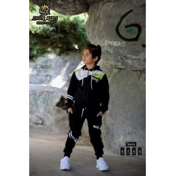 Trening WSS42, Vatuit, Negru, Pentru Baieti, 5-8 ani Trening WSS42, Vatuit, Negru, Pentru Baieti, 5-8 ani