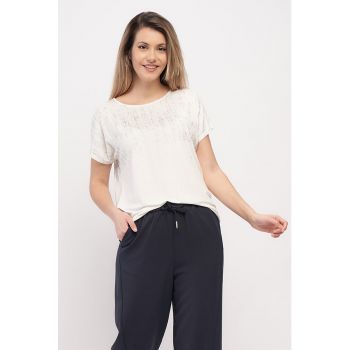 Tricou cu decolteu rotund
