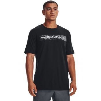 Tricou cu logo pentru antrenament Camo Chest