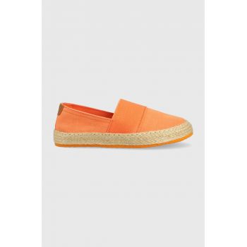 Gant espadrile Raffiaville culoarea portocaliu, 26569820.G49