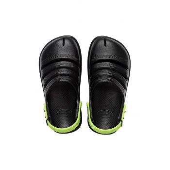 Havaianas sandale copii CLOG culoarea negru