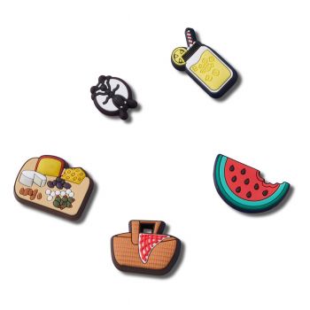 Jibbitz Crocs Cute Picnic 5 Pack de firma originali