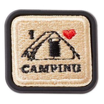 Jibbitz Crocs I Love Camping Patch