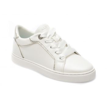 Pantofi ALDO albi, PHIOBE100, din piele ecologica