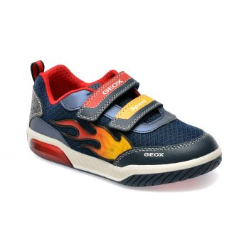 Pantofi GEOX bleumarin, J359CB, din piele ecologica