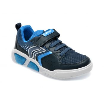 Pantofi GEOX bleumarin, J35GVA, din piele ecologica