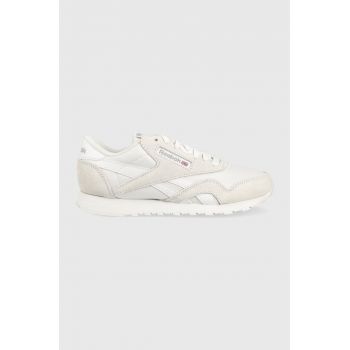 Reebok Classic sneakers Classic Nylon culoarea alb, GY7193 GY7193-white