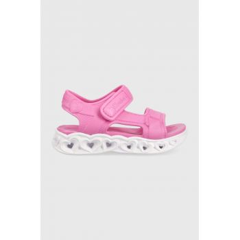 Skechers sandale copii Always Flashy culoarea roz