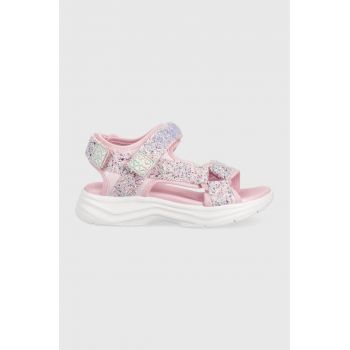 Skechers sandale copii culoarea roz