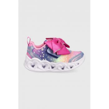 Skechers sneakers pentru copii culoarea albastru marin