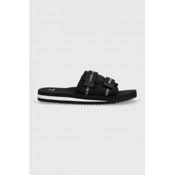 Armani Exchange papuci barbati, culoarea negru, XUP010.XV672.00002 de firma originali