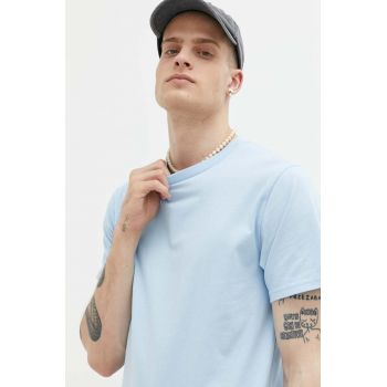 Hollister Co. tricou din bumbac neted