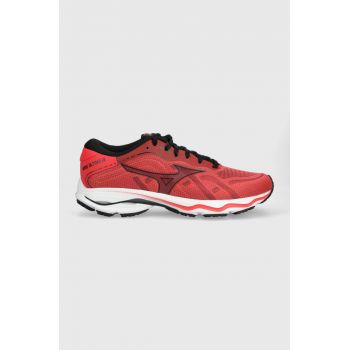 Mizuno pantofi de alergat Wave Ultima 14 culoarea rosu de firma originali