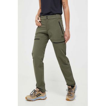 Peak Performance pantaloni de exterior Stretch Trek culoarea verde