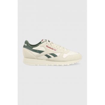 Reebok Classic sneakers din piele culoarea gri