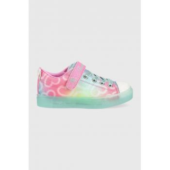 Skechers tenisi copii Twinkle Sparks Ice Dreamsicle