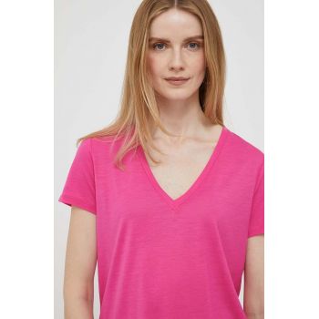 United Colors of Benetton tricou femei, culoarea roz