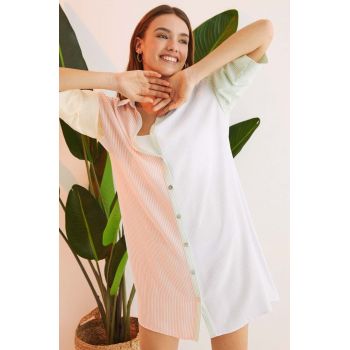 women'secret camasa de pijama DAILY BOTANICAL femei, 4365377