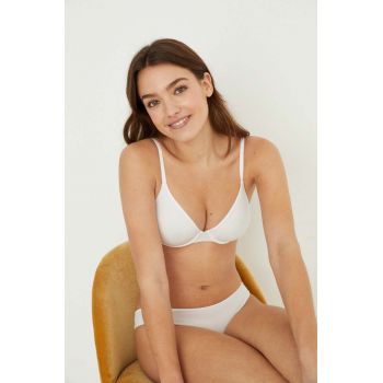 women'secret sutien PRETTY culoarea alb, neted ieftin