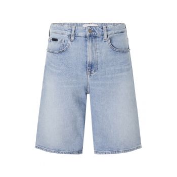 Bermude din denim cu talie medie de firma originali