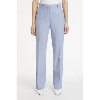 Pantaloni eleganti cu talie inalta