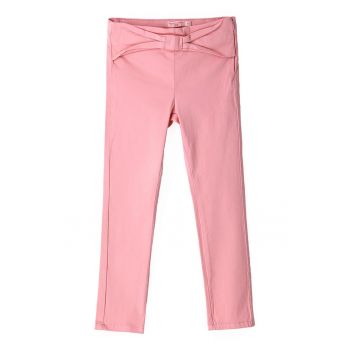 Pantaloni skinny cu fermoar lateral