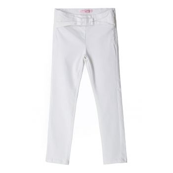 Pantaloni skinny cu fermoar lateral