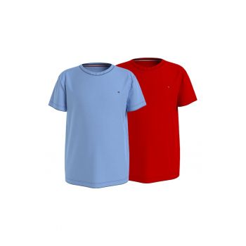 Set de tricouri regular fit din bumbac organic - 2 piese