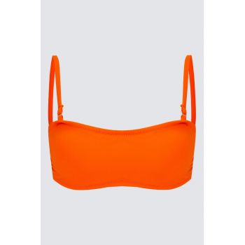 Sutien bandeau de baie cu bretele detasabile