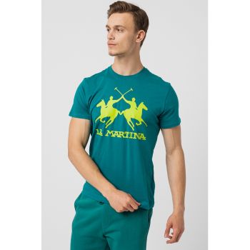 Tricou regular fit cu imprimeu logo