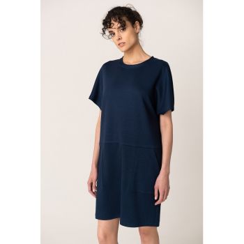 Rochie cu croiala dreapta si buzunare