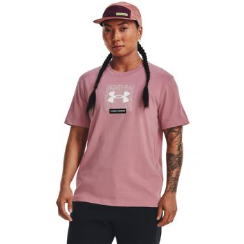 Tricou lejer unisex cu imprimeu logo pe piept pentru fitnes