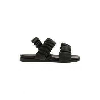 Sandale slingback de piele ieftine