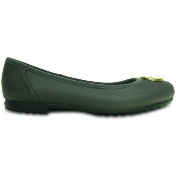 Balerini femei Crocs Marin Colorlite Disc Flat 202314-0P5 ieftini