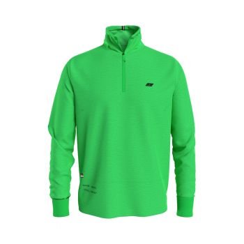 Bluza sport cu fenta cu fermoar pentru fitness