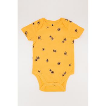 Body de bumbac organic cu imprimeu