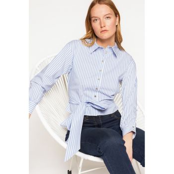 Camasa cu model in dungi si funda