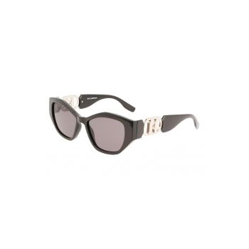 Ochelari de soare cat-eye cu lentile uni