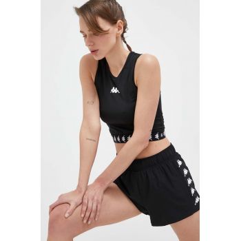 Kappa top de antrenament culoarea negru