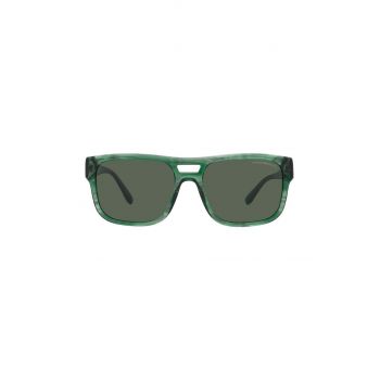 Emporio Armani ochelari de soare barbati, culoarea verde de firma originali