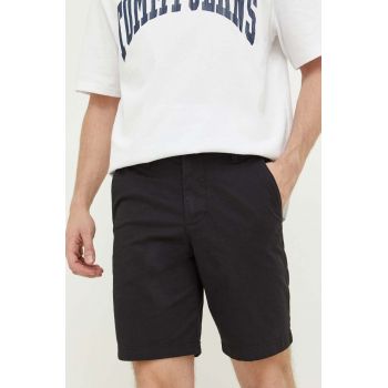 Hollister Co. pantaloni scurti barbati, culoarea negru ieftini