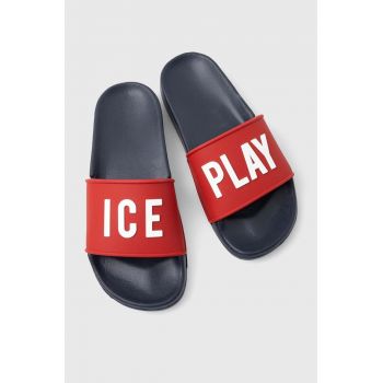 Ice Play papuci barbati, culoarea albastru marin, RIBERA001U 3G1 M de firma originali