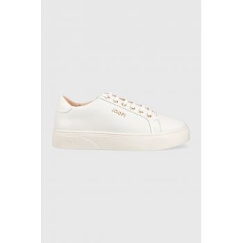 Joop! sneakers din piele Tinta New Daphne culoarea alb, 4140007111 Joop! sneakers din piele Tinta New Daphne culoarea alb, 4140007111