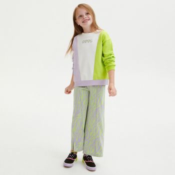 Reserved - Pantaloni cu imprimeu original - Verde