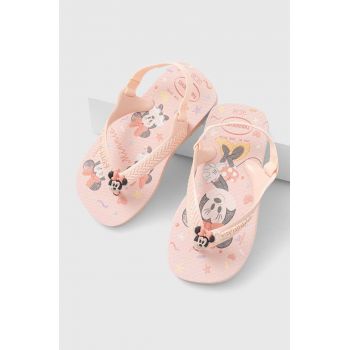 Havaianas sandale copii DISNEY CLASSICS culoarea roz